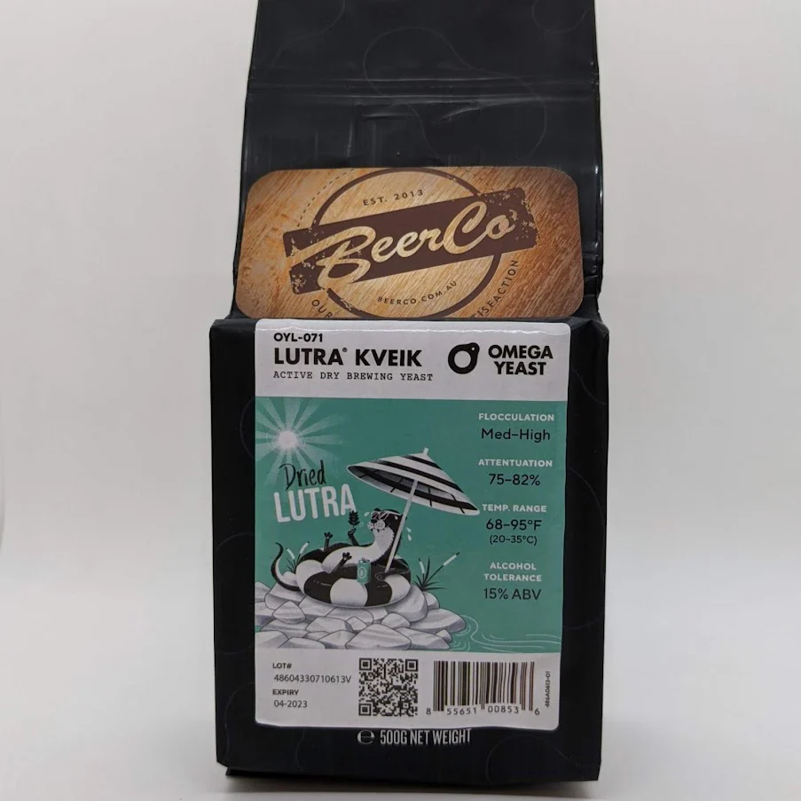 OYL-071 Lutra® Kveik Dry Omega Yeast | Gluten Free - Image 3
