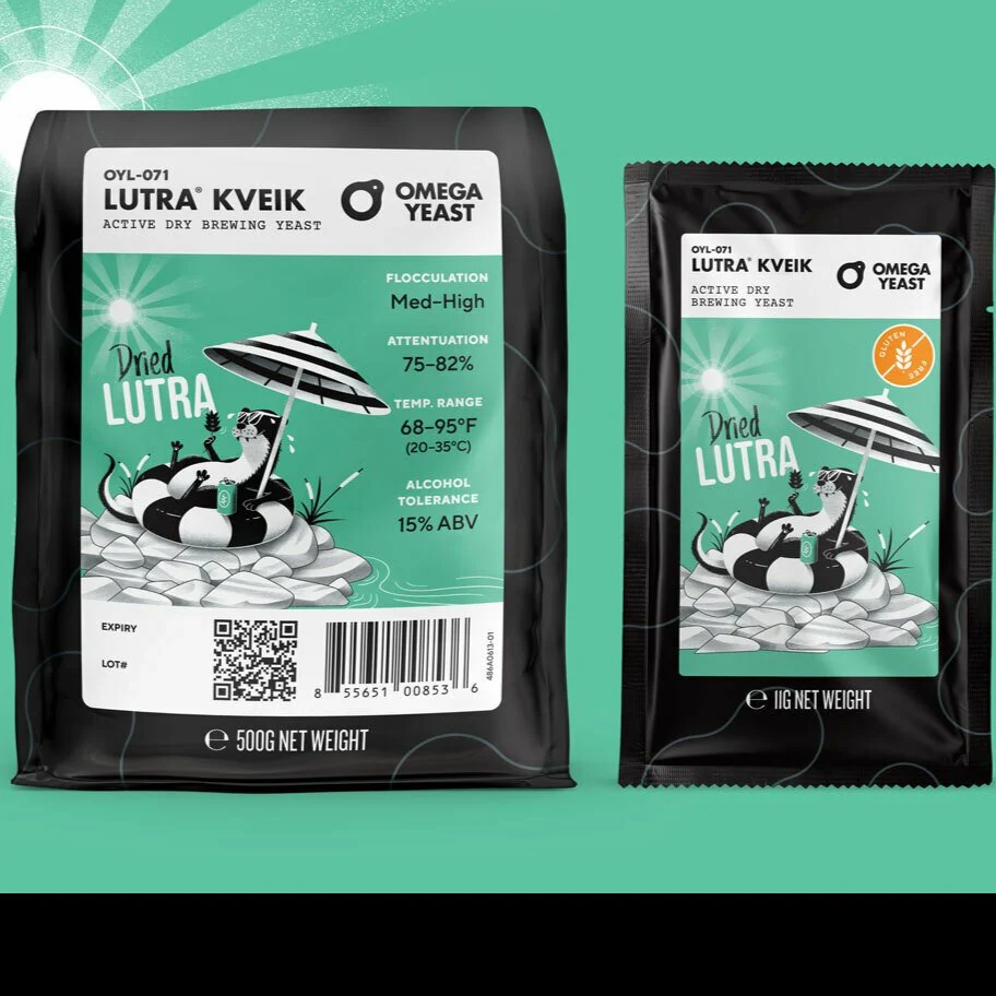 OYL-071 Lutra® Kveik Dry Omega Yeast | Gluten Free - Image 7