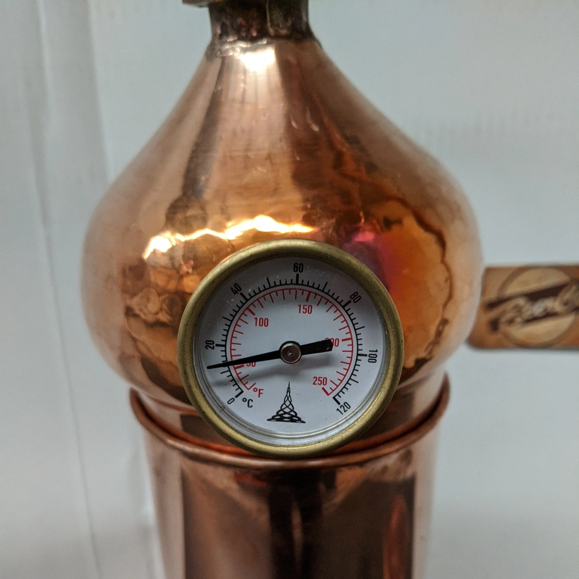 Split Top Rotating Column Copper Alembic Still | Al-Ambiq® - Image 5
