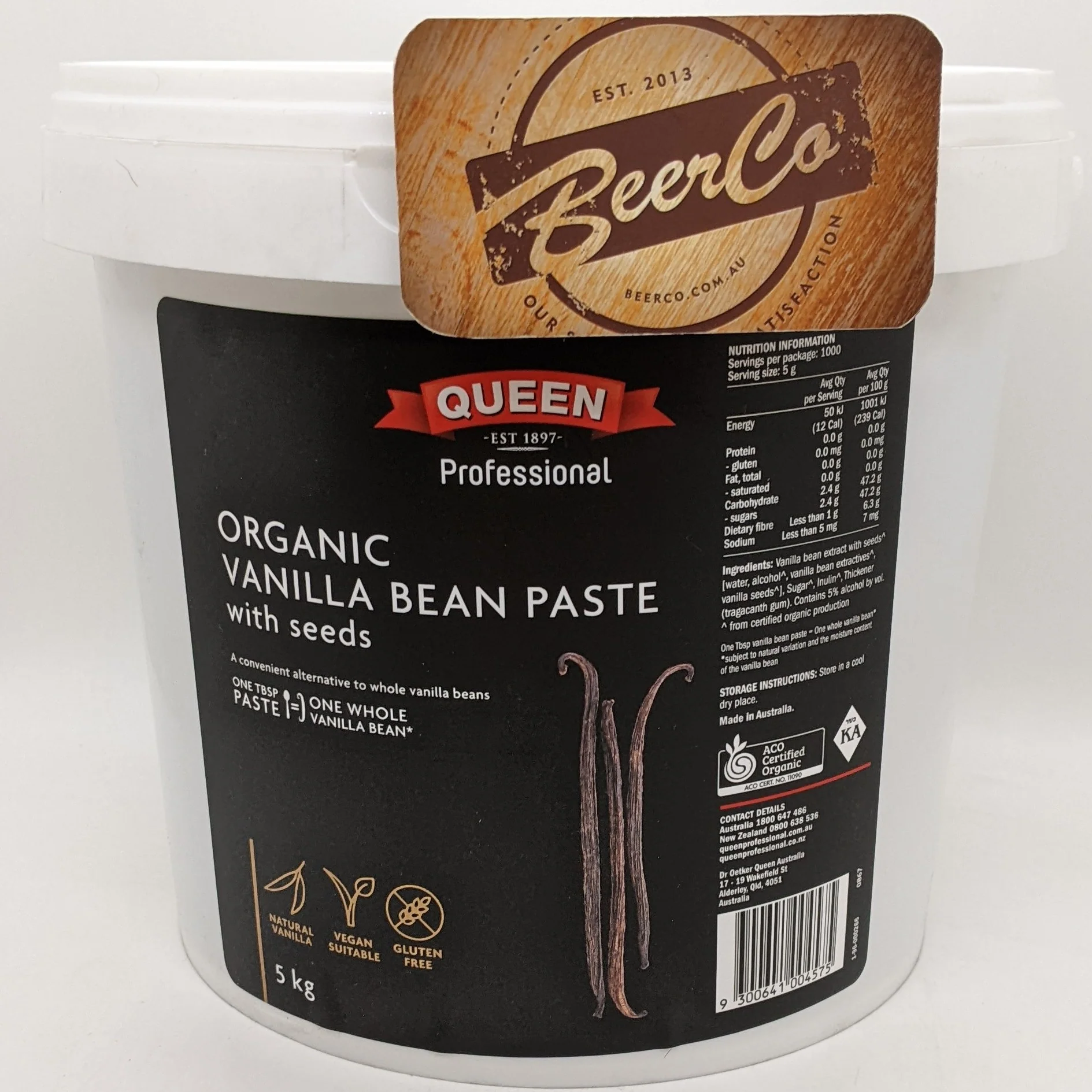 Queen Organic Vanilla Paste - Image 3