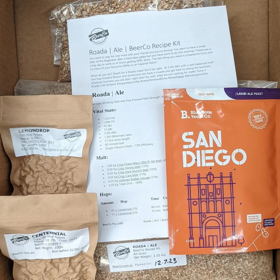 Roada | Session Ale | BeerCo All Grain Brewers Recipe Kit - Image 4