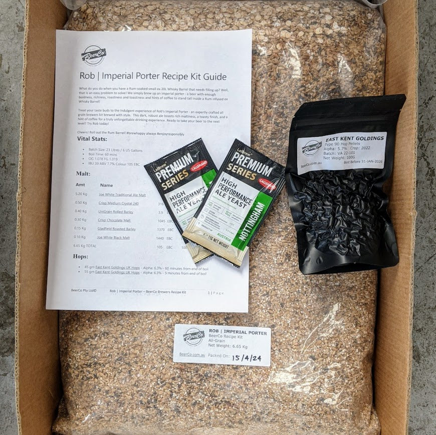 Rob | Imperial Porter | BeerCo All Grain Brewers Recipe Kit - Image 3