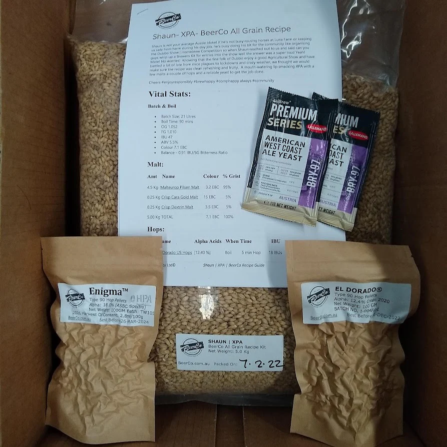 Shaun | XPA | BeerCo All Grain Brewers Recipe Kit - Image 2