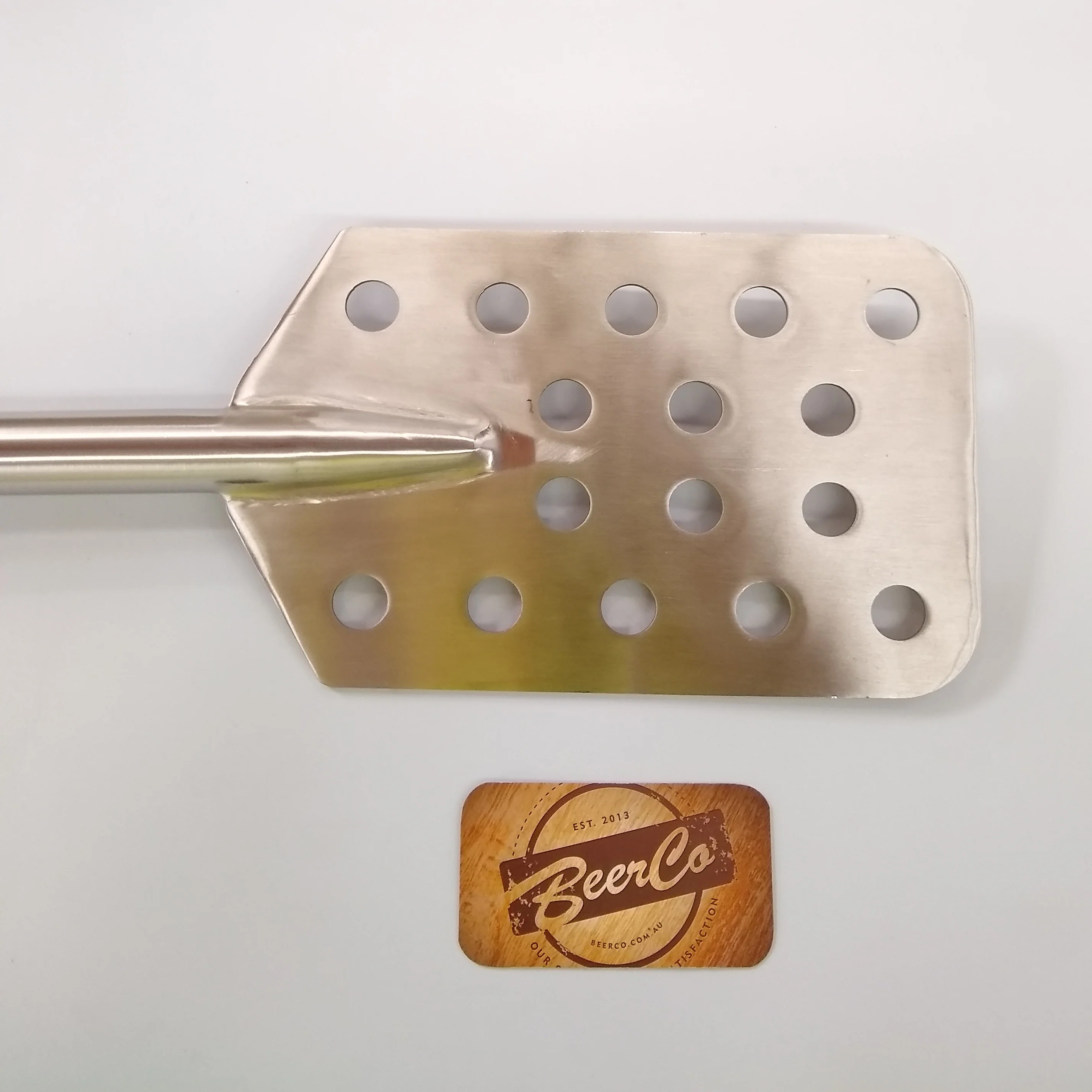 Mash Paddle | Heavy Duty | Stainless Steel | 76cm - Image 2