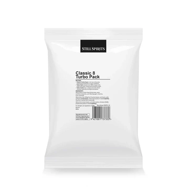 Still Spirits | Classic 8 Pack | Turbo Yeast + Clear + Carbon - Image 2