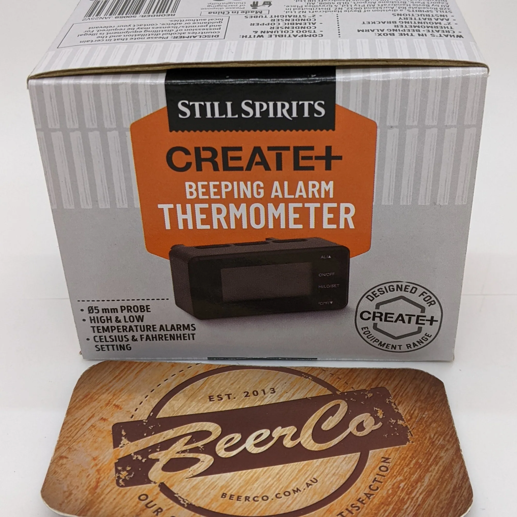 Still Spirits | Create+ | Beeping Alarm Thermometer & Bracket - Image 2