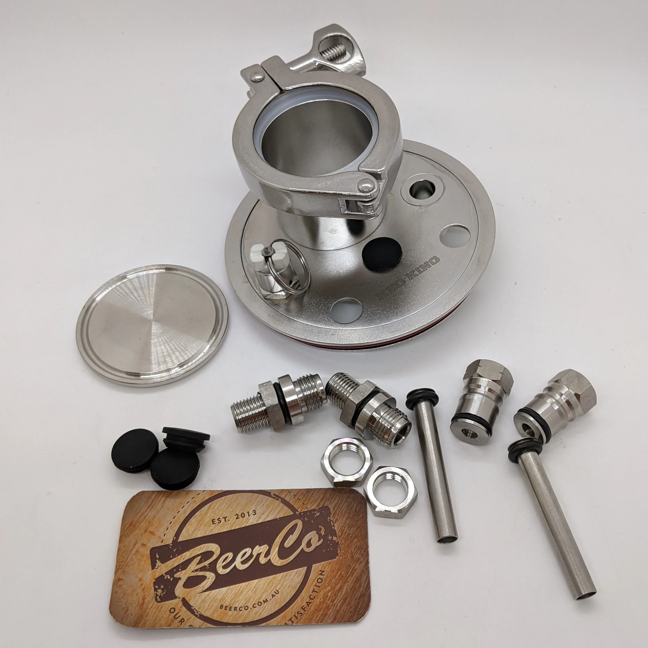 Universal Apollo Pressure Lid (2in Tri-Clover) | Stainless Steel | V2 - Image 2